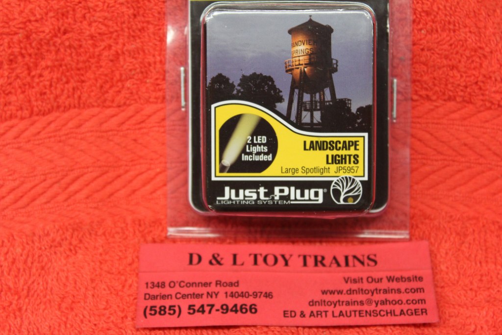 Woodland Scenics JP5957 Große Spot-Lichter – LED-Beleuchtung Für Modellbahn-Landschaften
